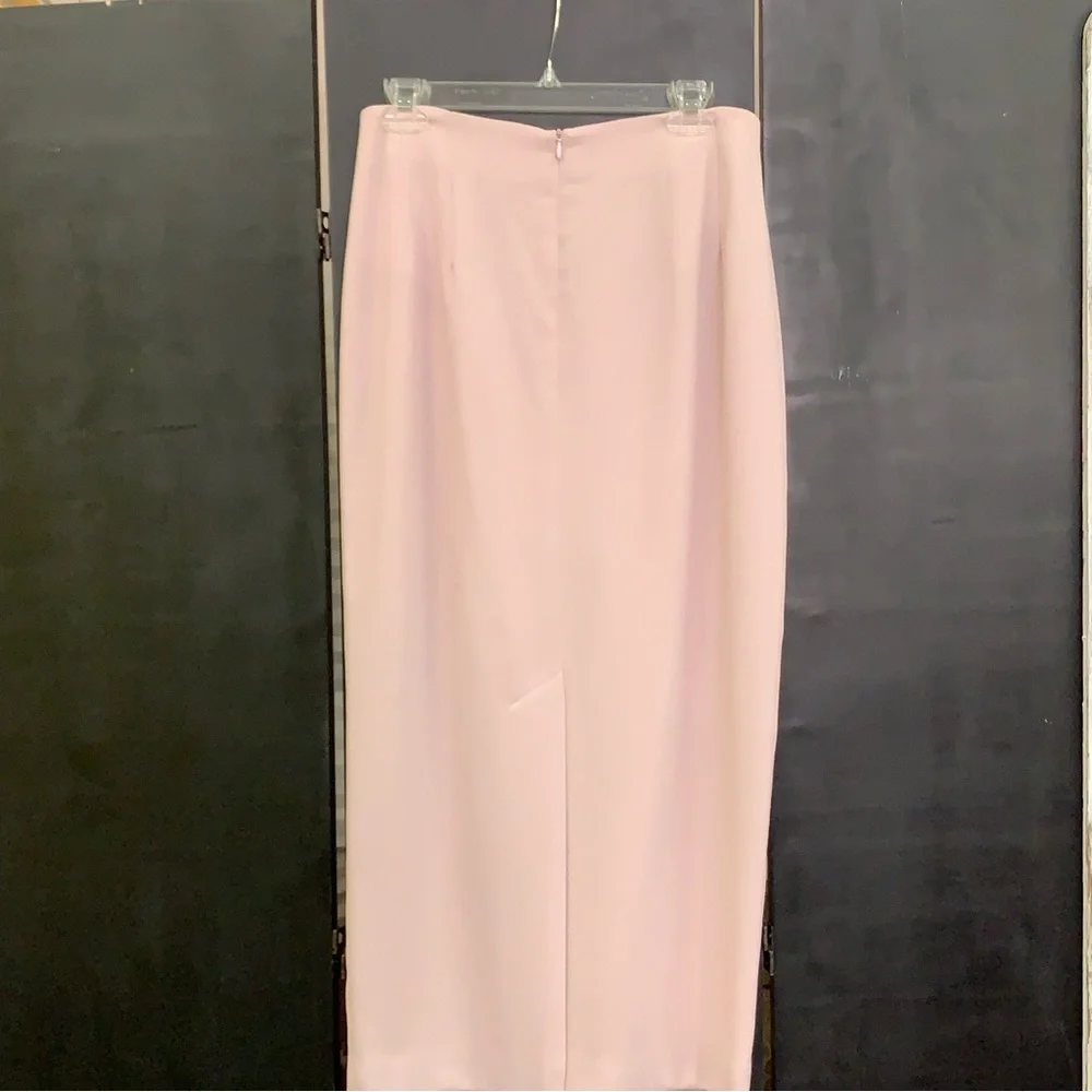 Dusty Pink Maxi Pencil Skirt for Cocktail